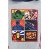 Sivá chlapčenská mikina s motívmi Avengers