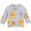 Sivá dojčenská mikina Winnie the Pooh