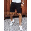 Čierne teplákové šortky