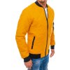 Žltá pánska bomber bunda