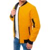 Žltá pánska bomber bunda