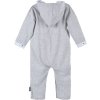 Šedý detský overal