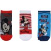 Mickey Mouse farebné chlapčenské ponožky - 3 páry