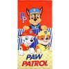 Paw Patrol Chase Marshall Rubble červená osuška