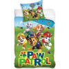 Modro-zelené detské obliečky Paw Patrol 140 x 200 cm (Veľkosť ONE SIZE)