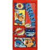 Červená detská osuška Paw Patrol 70 x 140 cm