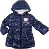 Charmmy Kitty dievčenská prešívaná modrá bunda
