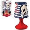 Mickey Mouse modro-červená LED lampa mini