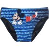 Mickey Mouse chlapčenské modré pruhované plavky