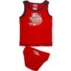 Cars - červený chlapčenský set nátelník a slipy