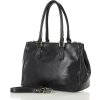 MARCO MAZZINI čierna shopper kabelka