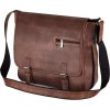 Pánska hnedá taška Solier S12 BROWN VINTAGE