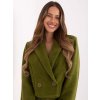 Zelený dámsky krátky kabátik