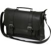 Elegantná pánska čierna taška na notebook SOLIER (Veľkosť ONE SIZE)
