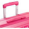 SOLIER Koralový cestovný kufor AVENTOR 55x40x20 cm