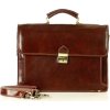 MARCO MAZZINI aktovka ROBERTO - classic hnedá