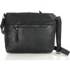 MARCO MAZZINI Čierna messenger taška (Veľkosť ONE SIZE)