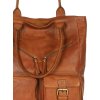 MARCO MAZZINI camel kabelka s vreckami