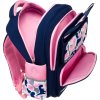 Peterson Modro-ružový dievčenský plecniak s ergonomickými popruhmi