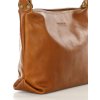 MARCO MAZZINI camel luxusná kožená kabelka