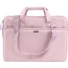 Solier Látková ružová taška na notebook Venga