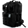 Taktický čierny turistický batoh 50 l Solier Grimnar
