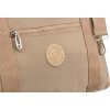 Peterson béžová veľká textilná shopper taška