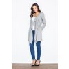 Dámsky šedý elegantný svetrík