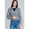 Dámsky sivý crop blejzer