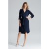 Zavinovací blejzer tmavo modrá
