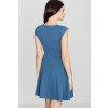 Dámske modré šaty (Veľkosť L)