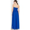 Dámske dlhé modré šaty (Veľkosť L)
