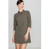 Dámske olivovo zelené šaty