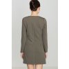 Dámske olivovo zelené šaty