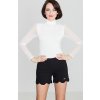 Dámske elegantné čierne šortky