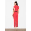 Overal s obálkovým výstrihom M397 Red