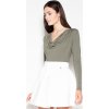 Dámske zelené elegantné body VT019 Olive green