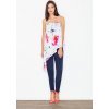 Kombinovaný overal s kvetinovým topom M500 Navy pattern 7