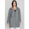 Sivý kabátik s podšívkou