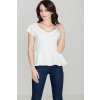Smotanová blúzka K396 Ecru