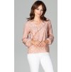Bodkovaná blúzka K474 Pattern 95