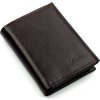 Pánska hnedá peňaženka (Veľkosť ONE SIZE)