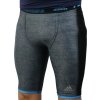 Sivé pánske šortky Adidas Techfit Chill Short Tights