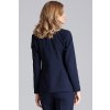 Tmavo modré dámske sako