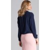 Modrá dámska blúzka