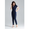Tmavo modrý dámsky overal
