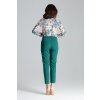 Zelené elegantné nohavice