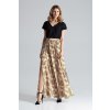 Dlhá sukňa so vzormi M666 Pattern