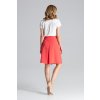 Koralová dámska sukňa
