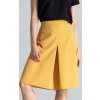 Horčicová dámska sukňa M667 Mustard